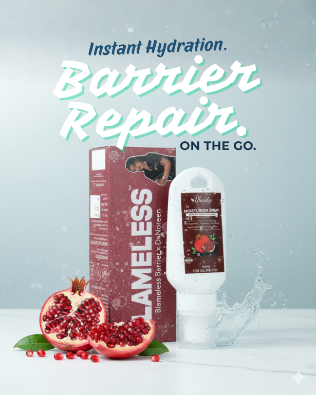 Blameless Barrier x Dr. Noreen Moisturizer Spray